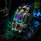 ✨♈ Bracelet en cuir phosphorescent du signe du zodiaque – 12 signes, design unisexe et 2 tailles