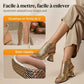 💐60% DE RÉDUCTION ! Sandales à Talons Bout Ouvert – Tissage Chic & Talon Bloc Stable 💃✨【Offre Limitée】