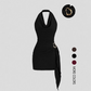 💐50% DE RÉDUCTION ! Robe Bodycon Side Drape – Pour un Look Féminin et Longiligne 💃💖【Offre Flash】