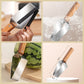 💐60% DE RÉDUCTION ! Découpeur Pastèque Acier Inox – Résistant & Passe au Lave-vaisselle 🧼🍉【Promo Flash】