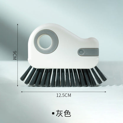 🧹🛒 -50% ! 🪟Brosse Nettoyante pour Rainures de Fenêtres – Tête Détachable, Plastique Durable & Compacte