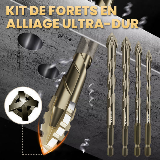 🔥 71 % de réduction ! Kit de forets excentriques dentelés – 4 cannelures, haute résistance & précision pour perçage décalé ! 🛠️🔩