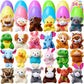 🥚 Une Surprise dans Chaque Œuf ! | Collection de Mini Peluches Uniques | Couleurs Vives, Sans Bonbons 🐰【PROMO ÉCLAIR】