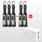 💐50% DE RÉDUCTION ! 🔌 Câble de charge 4 en 1 avec affichage numérique et anneau porte-clés – charge rapide, résistant aux nœuds et compact ⚡🔑【Offre Limitée】
