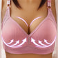 🌸🦋 OFFRE LIMITÉE 50% DE RÉDUCTION! Soutien-Gorge Sans Fil Grande Taille pour Femmes – Doux Comme un Nuage, Sans Piqûre, Sans Compression – Confort Toute la Journée au Travail, à la Maison ou pour Dormir 😴🌙
