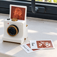 ☕📸 Appareil Photo Rétro pour Latte Art – 100% Mécanique, 30 Pochoirs et Décoration Instantanée