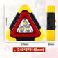 🚗Grande promotion - 50% de réduction🆘3-EN-1 Lampe de Signalisation d'Urgence Solaire Triangulaire pour le Bord de Route✨