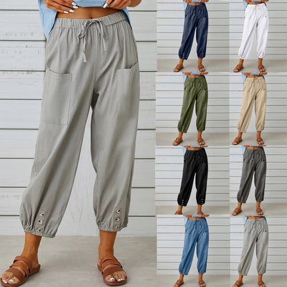 🏆 Meilleure Vente 2026 | Pantalon Large à Poches | Confort Ultime, Look Décontracté ⭐【-50%】