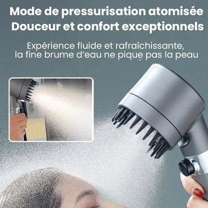 💐50% DE RÉDUCTION ! Pommeau à Filtration Améliorée – Eau Plus Pure, Cheveux Plus Doux 🌸💧【Offre Exclusive】