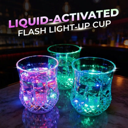 💐50% DE RÉDUCTION ! Gobelet Lumineux à Activation Liquide – Idéal pour Soirées & Festivals 🎶🥤【Offre Limitée】
