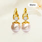 💐50% DE RÉDUCTION ! Boucles d’oreilles perles scintillantes – Cadeau tendance pour elle 💝🎁【Offre Limitée】