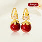 💐50% DE RÉDUCTION ! Boucles d’oreilles perles scintillantes – Cadeau tendance pour elle 💝🎁【Offre Limitée】
