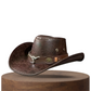 💐60% DE RÉDUCTION ! Chapeau Cowboy Taille Unique – Parfait pour Toutes les Têtes 🏕️🧢【Offre Limitée】