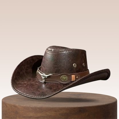 💐60% DE RÉDUCTION ! Chapeau Cowboy Taille Unique – Parfait pour Toutes les Têtes 🏕️🧢【Offre Limitée】