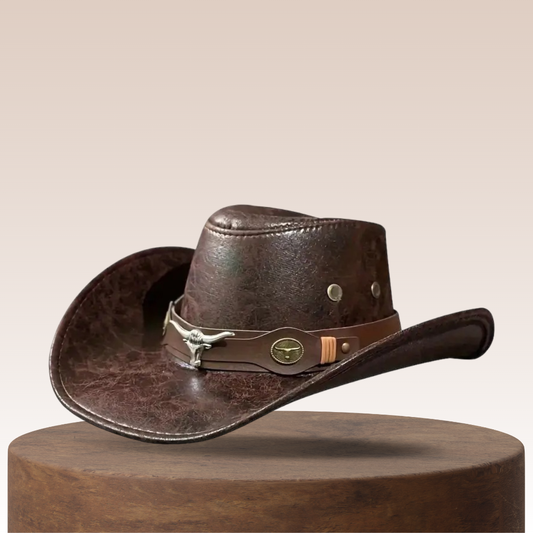 💐60% DE RÉDUCTION ! Chapeau Cowboy Taille Unique – Parfait pour Toutes les Têtes 🏕️🧢【Offre Limitée】