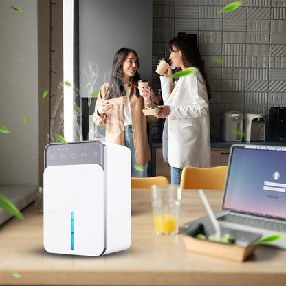 📢📢60% de réduction ! 💧 Déshumidificateur Intelligent 220V - Fonction Timer & LED, Économe & Silencieux ✨