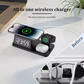 ⚡🔋 -60% ! 🕐Station de Recharge Sans Fil Rapide 7-en-1 avec Horloge – Charge 15W, Multi-Appareils & Éclairage Adaptatif