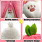 🍓50% DE RÉDUCTION ! Cadeau Parfait en Peluche – Strawberry Bunny Transformable pour Enfants 🎁🌸【Idée Cadeau】