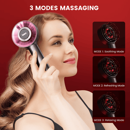💐50% DE RÉDUCTION ! Brosse de massage du cuir chevelu – Utilisation sèche ou sous la douche, facile à nettoyer 💧🛁【Prix Spécial】
