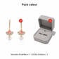 💐50% DE RÉDUCTION ! Boucles d'oreilles ginkgo pour femmes – Cadeau idéal pour toutes les occasions 🎁🌸【Prix Doux】