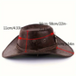 💐60% DE RÉDUCTION ! Chapeau Cowboy Taille Unique – Parfait pour Toutes les Têtes 🏕️🧢【Offre Limitée】