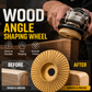 🔩🪵 -60% ! 🛠️Disque de Façonnage pour Meuleuse d’Angle – Sculpte, Ponce & Façonne le Bois en Secondes.