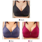 🌸🦋 OFFRE LIMITÉE 50% DE RÉDUCTION! Soutien-Gorge Sans Fil Grande Taille pour Femmes – Doux Comme un Nuage, Sans Piqûre, Sans Compression – Confort Toute la Journée au Travail, à la Maison ou pour Dormir 😴🌙