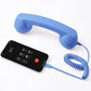 ☎️🎙️ Combiné Téléphonique Rétro Filaire – Prise en Main Confortable, Commandes Intégrées et Câble de 1 m