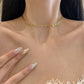 💎🛒 -50% ! 💛Collier Cœur Radieux – Acier Inoxydable 304 – Cœur Ajouré & Finition Polie pour Quotidien Élégant.