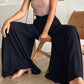 💐50% DE RÉDUCTION ! Pantalon Large Taille Haute – Tissu Fluide et Léger pour Journées Chaudes 🌬️🌸【Offre Limitée】
