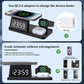 ⚡🔋 -60% ! 🕐Station de Recharge Sans Fil Rapide 7-en-1 avec Horloge – Charge 15W, Multi-Appareils & Éclairage Adaptatif