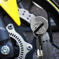 🔒🏍️ Bloque-Disque Antivol pour Moto et Vélo | Verrouillage Instantané en 1 Pression, Acier Allié Haute Résistance & 100% Étanche
