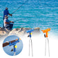 🎣🧲 Support de canne à pêche autobloquant à tourelle – Réglable à 360°, acier inoxydable et maintien stable