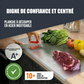 💐50% DE RÉDUCTION ! Planche à Découper Inox – Hygiénique & Antibactérienne 🧼🔪【Offre Limitée】