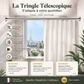 🚿🛒 -50% ! 🪝Triangle Extensible Sans Trou – Acier Inoxydable, Réglable 70-292 cm & Embouts Antidérapants