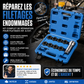 ✨🚗 -50% ! 🔧Lot de 10 Outils de Réparation de Filetages Auto – Acier HSS & Inserts Inox, Kit M5–M12.