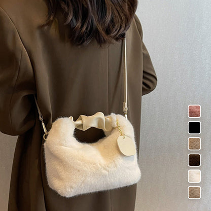 🧸 Votre Câlin Quotidien | Sac Femme en Fausse Fourrure ✨【Tous les Jours -50%】