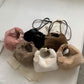 🧸 Votre Câlin Quotidien | Sac Femme en Fausse Fourrure ✨【Tous les Jours -50%】