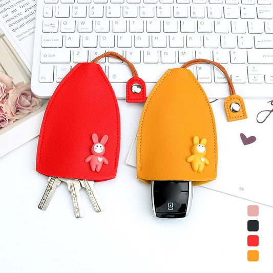 🐇🔑 Étui Porte-Clés en Forme de Lapin – Compact, Souple et Facile à Accrocher