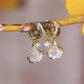 👑 Élégance Naturelle | Boucles d‘Oreilles Feuille d’Abricot Perlé | Hypoallergénique & Intemporel 🌟【-50%】