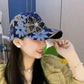 💐50% DE RÉDUCTION ! Casquette Réglable – Maille Légère & Motif Papillon 🎛️⚾【Offre Limitée】