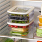 🍱🧊 -60% ! 🌟Boîtes Alimentaires 3 Étages – PET Transparent, Hermétiques & Empilables pour Réfrigérateur Organisé.