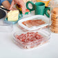 🍱🧊 -60% ! 🌟Boîtes Alimentaires 3 Étages – PET Transparent, Hermétiques & Empilables pour Réfrigérateur Organisé.