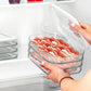 🍱🧊 -60% ! 🌟Boîtes Alimentaires 3 Étages – PET Transparent, Hermétiques & Empilables pour Réfrigérateur Organisé.