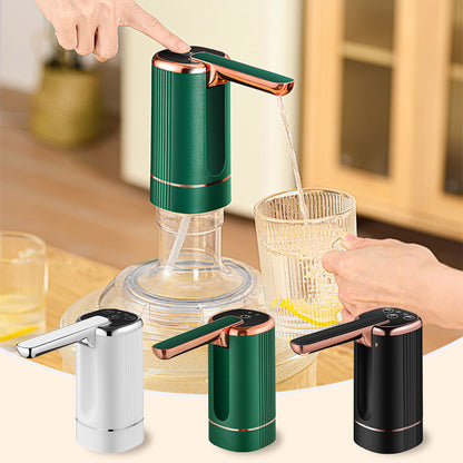 💦🔋🌀 OFFRE LIMITÉE 50% DE RÉDUCTION! Distributeur d’Eau Électrique Pliable – 3 Vitesses, Puissant & Silencieux, Charge Rapide Type-C, Bec Pliant Hygiénique – Compatible avec la Plupart des Bidons, Parfait pour Cuisine, Camping ou Bureau 🏠⛺🏢