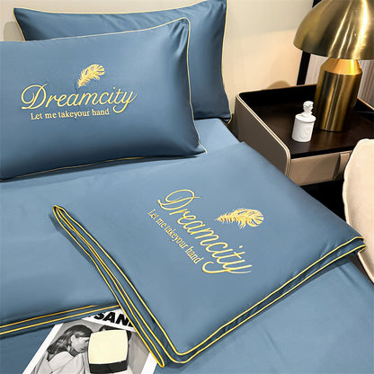 ☁️ Tendance 2026 Dormez sur un Nuage | Couverture Refroidissante en Soie | Anti-transpiration & Lavable ✨【-60%】