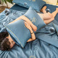 ☁️ Tendance 2026 Dormez sur un Nuage | Couverture Refroidissante en Soie | Anti-transpiration & Lavable ✨【-60%】