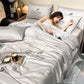 ☁️ Tendance 2026 Dormez sur un Nuage | Couverture Refroidissante en Soie | Anti-transpiration & Lavable ✨【-60%】