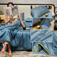 ☁️ Tendance 2026 Dormez sur un Nuage | Couverture Refroidissante en Soie | Anti-transpiration & Lavable ✨【-60%】