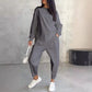 😴 Confort Douillet Quotidien | Ensemble Sweat à Capuche & Pantalon Femme ☁️【-60%】ier & Tissu Doux pour un Confort Optimal 🍂